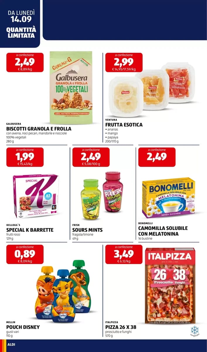 Volantino Aldi, pagina 16 di 34