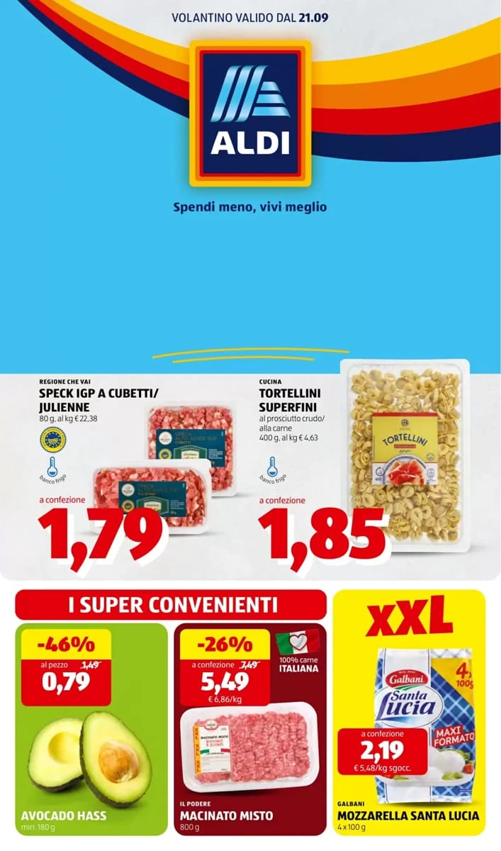 Volantino Aldi, pagina 1 di 34