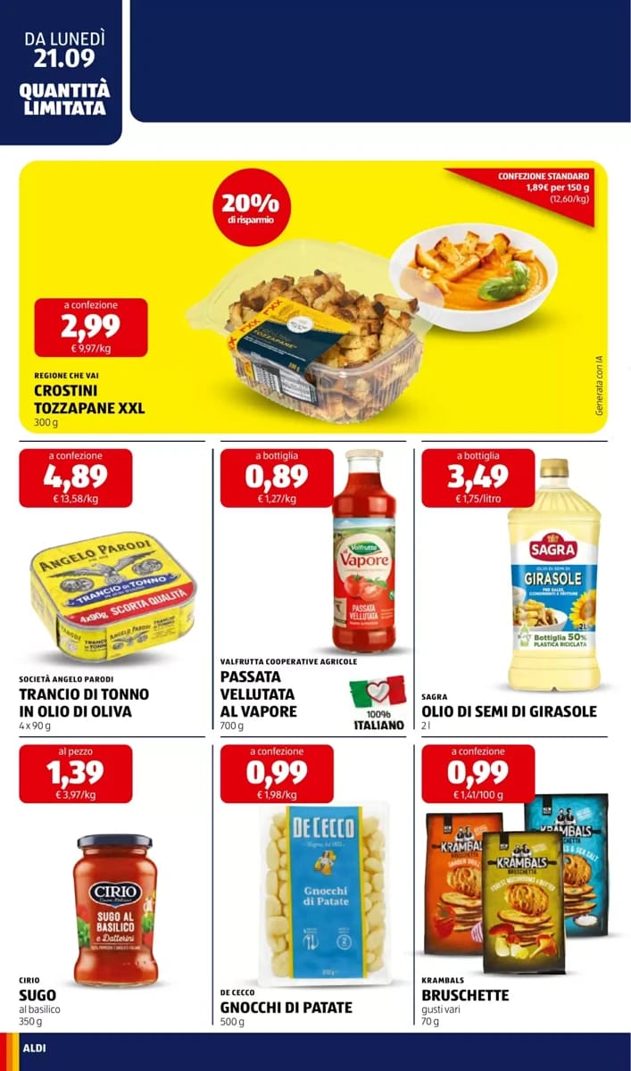 Volantino Aldi, pagina 16 di 34