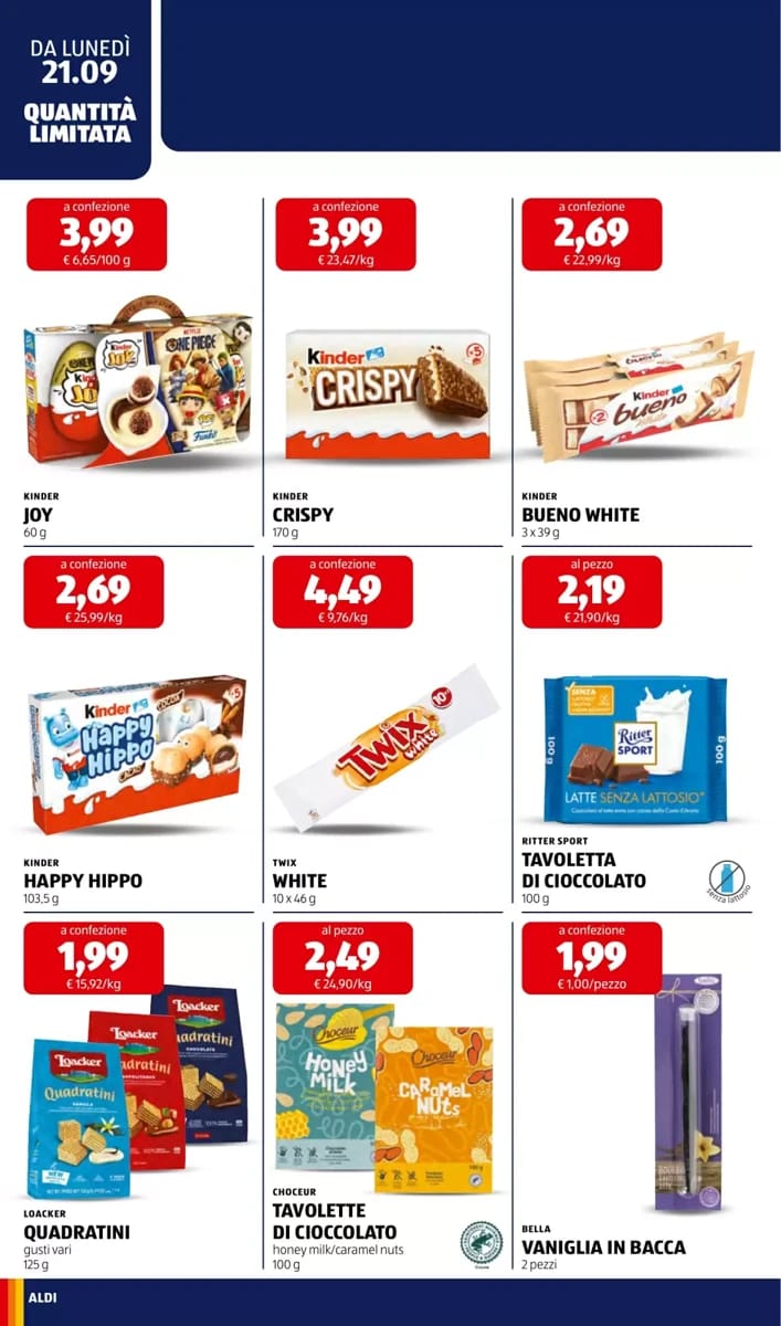 Volantino Aldi, pagina 18 di 34