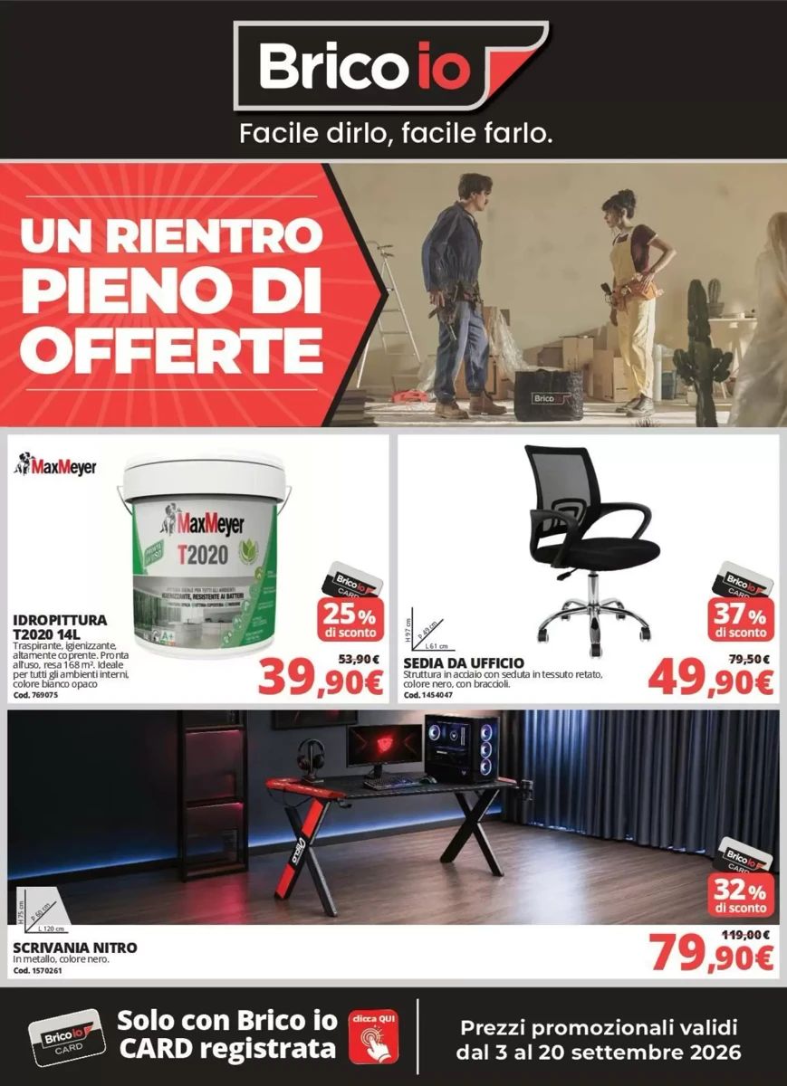Volantino Brico IO, pagina 1 di 9