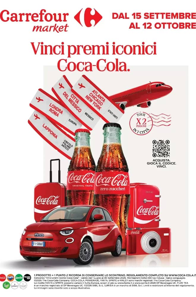 Copertina del volantino Carrefour Market, valido 15 settembre 2026 – 12 ottobre 2026