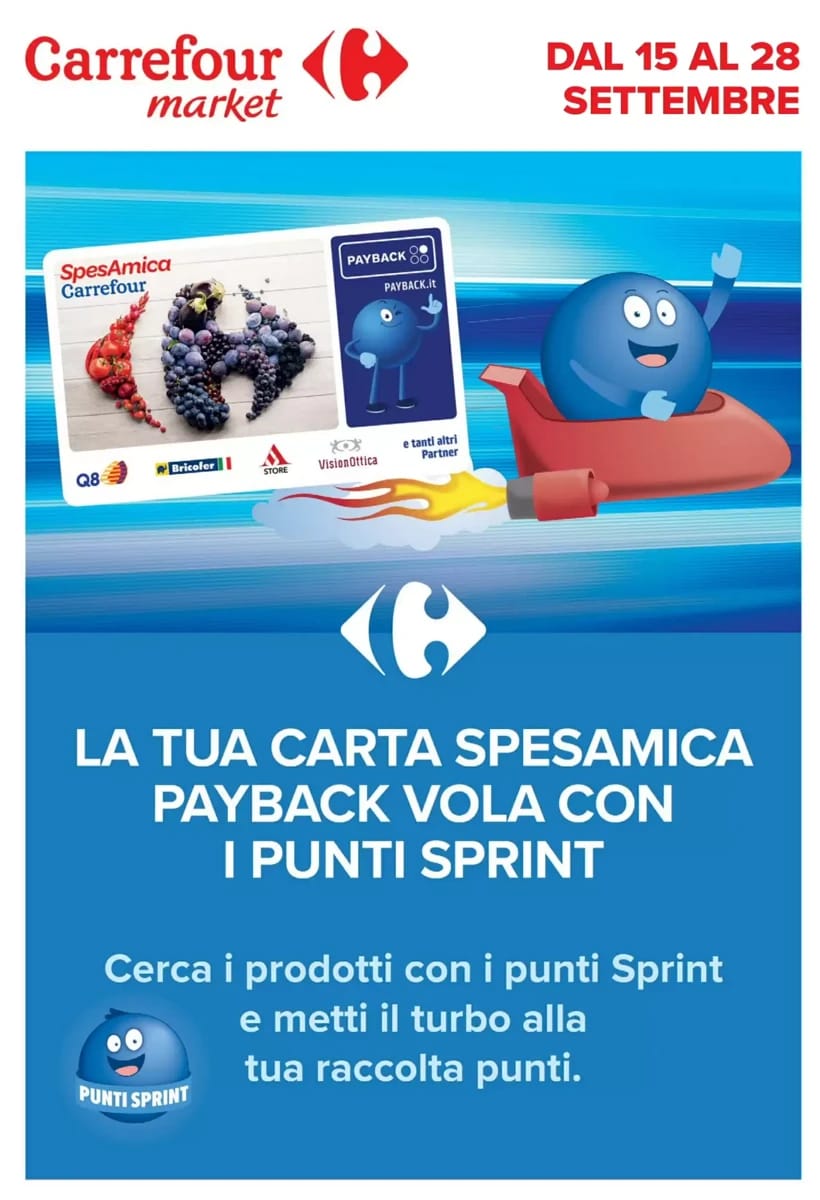 Volantino Carrefour Market, pagina 1 di 22