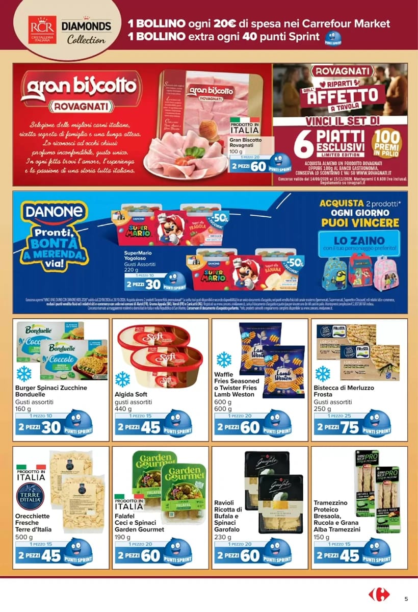 Volantino Carrefour Market, pagina 5 di 22