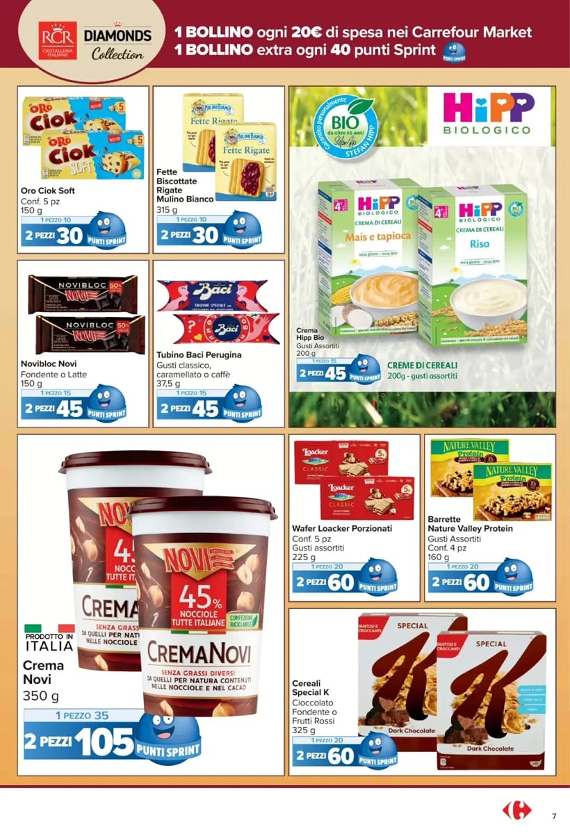 Volantino Carrefour Market, pagina 7 di 22