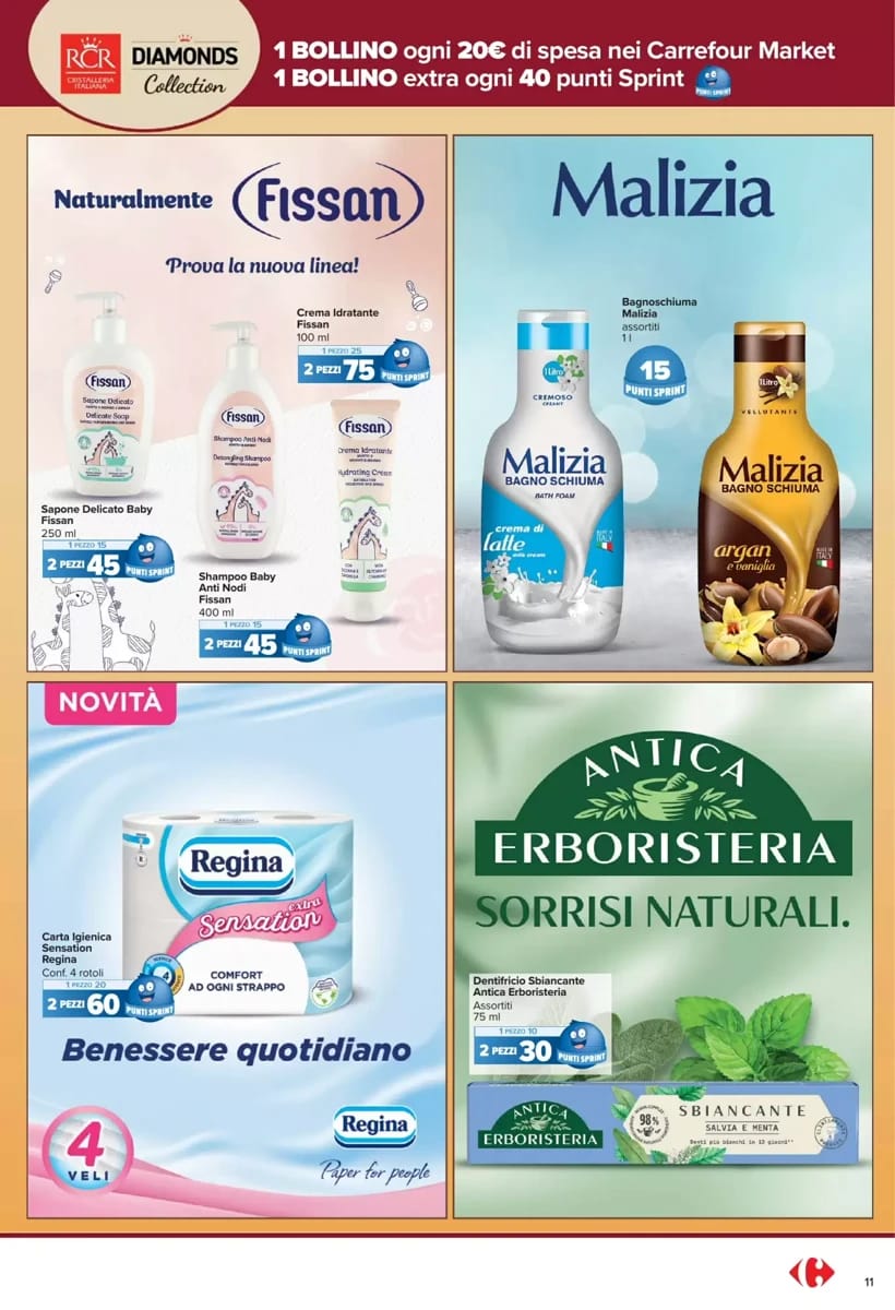 Volantino Carrefour Market, pagina 11 di 22