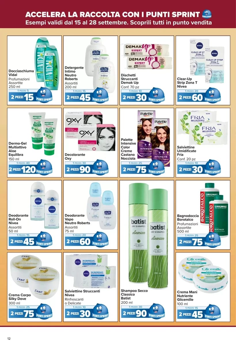 Volantino Carrefour Market, pagina 12 di 22