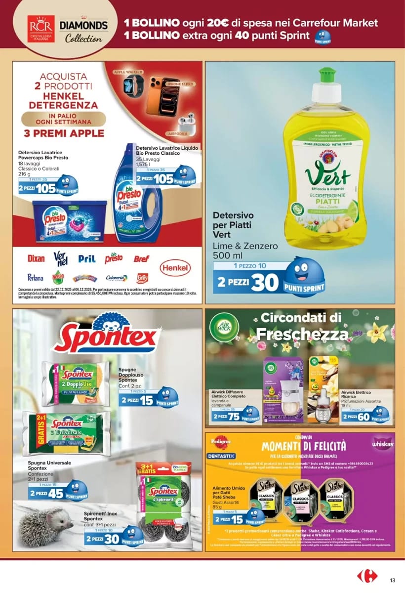 Volantino Carrefour Market, pagina 13 di 22