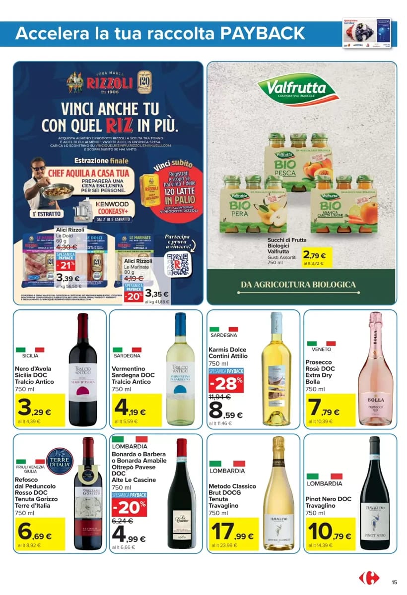 Volantino Carrefour Market, pagina 15 di 22