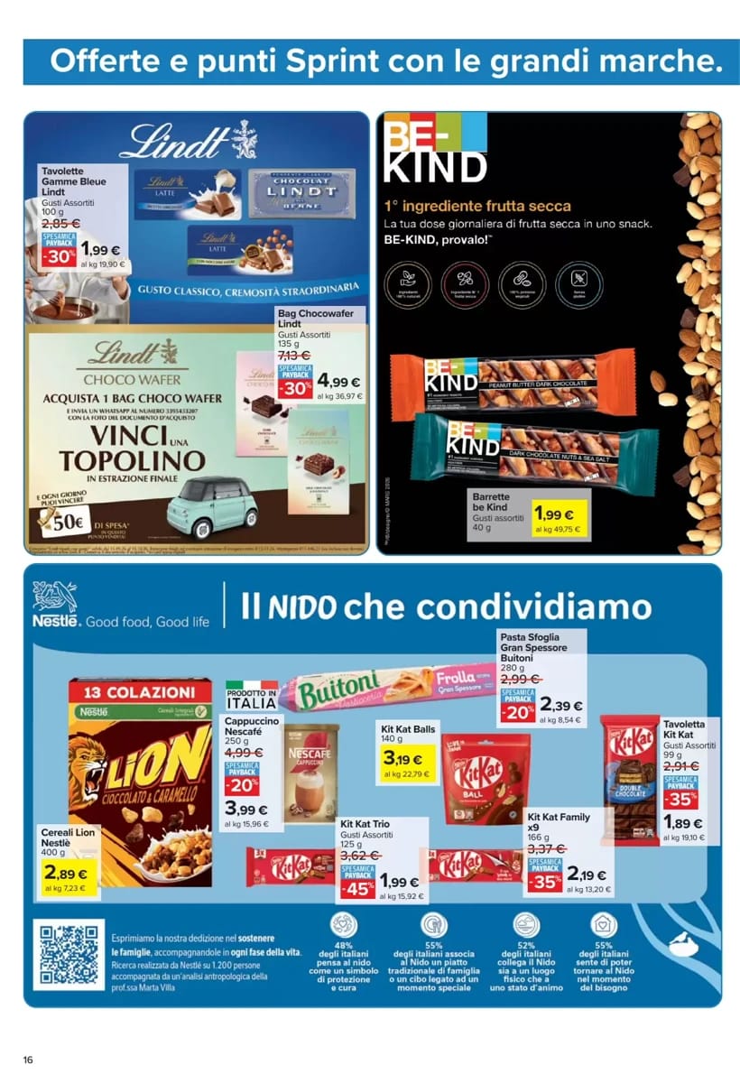 Volantino Carrefour Market, pagina 16 di 22