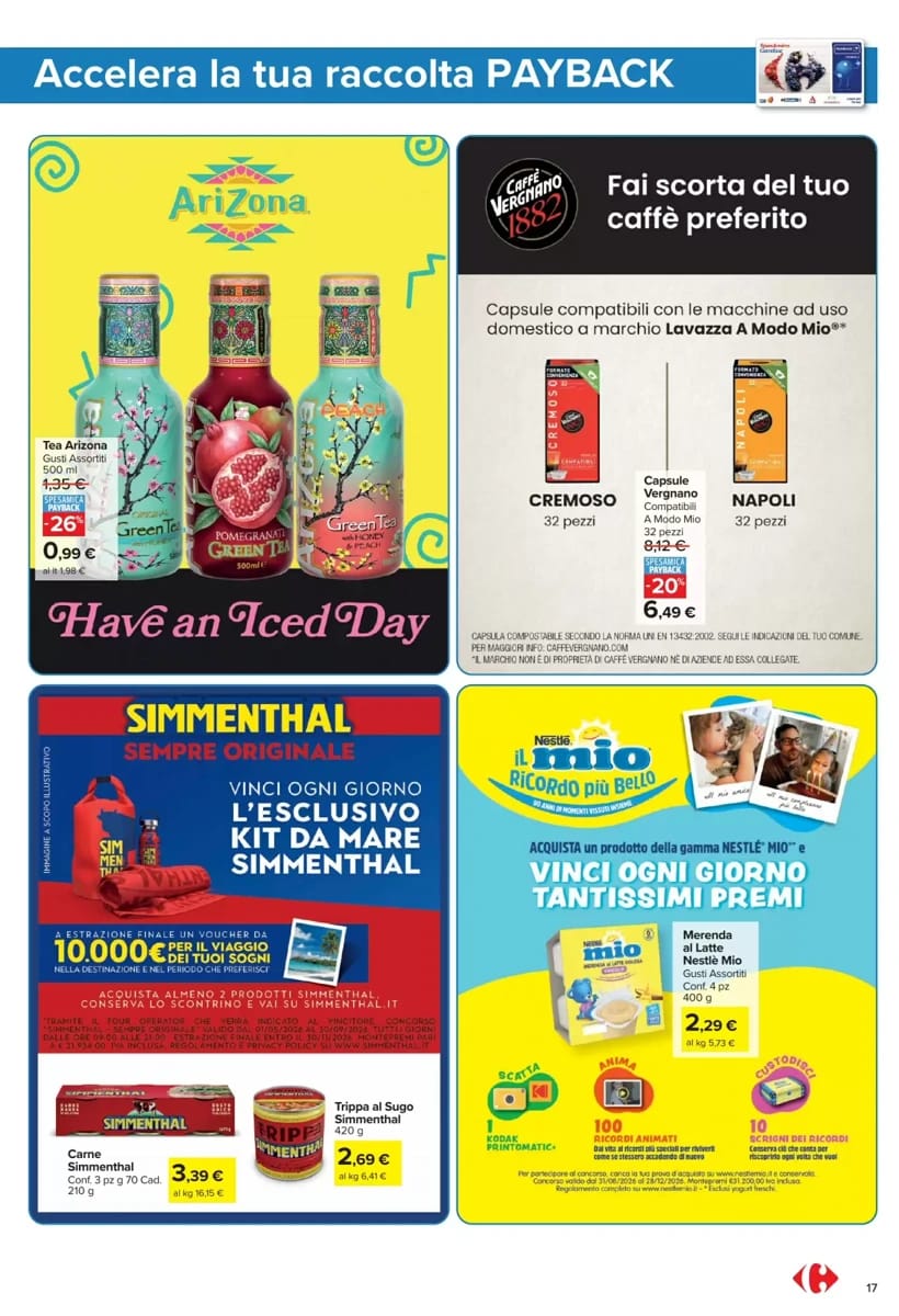 Volantino Carrefour Market, pagina 17 di 22