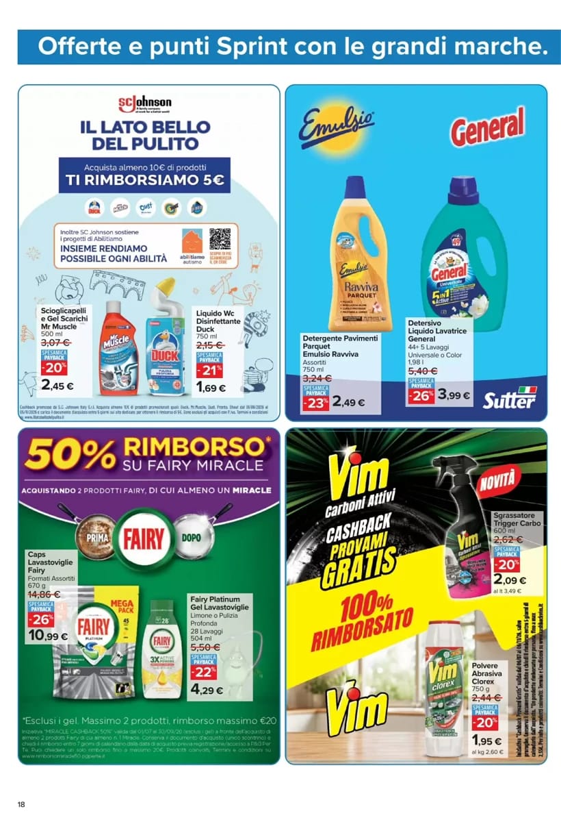 Volantino Carrefour Market, pagina 18 di 22