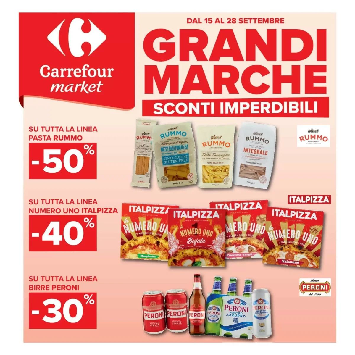 Volantino Carrefour Market, pagina 1 di 30