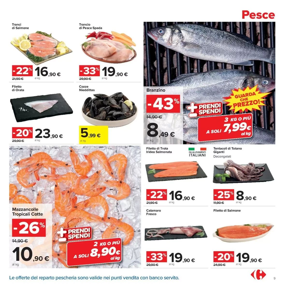 Volantino Carrefour Market, pagina 9 di 30