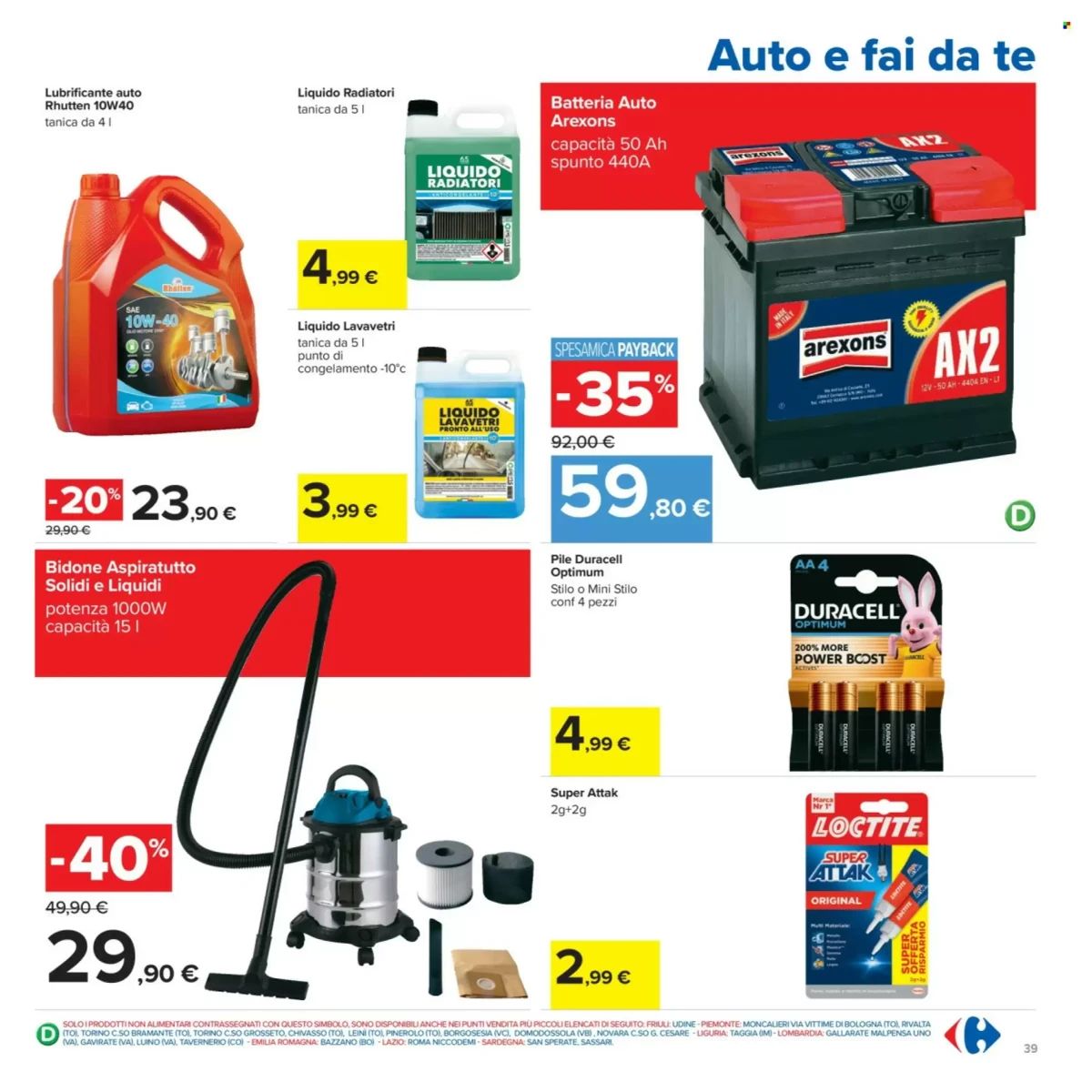 Volantino Carrefour, pagina 39 di 50