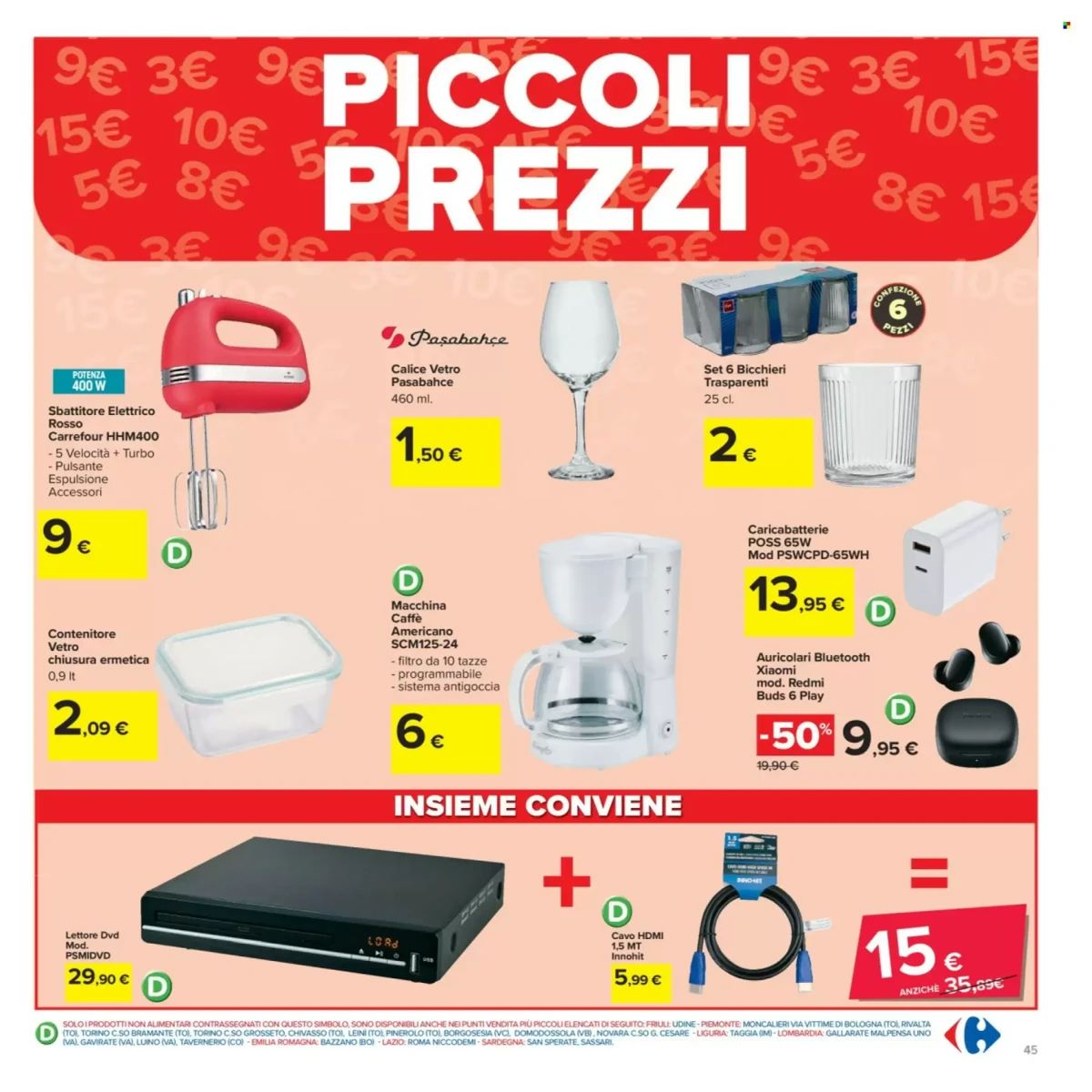 Volantino Carrefour, pagina 45 di 50