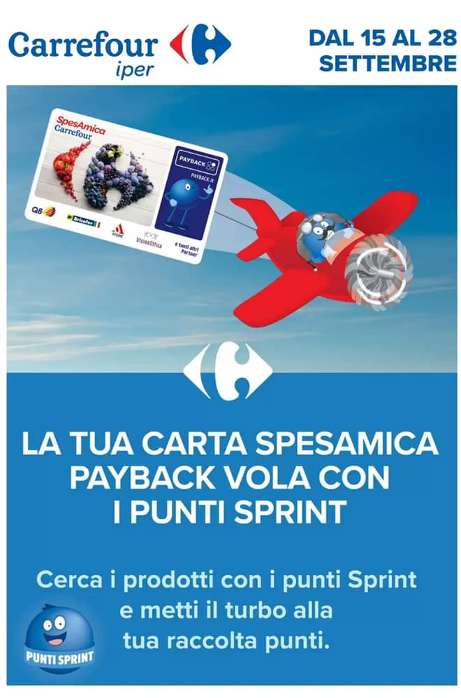 Copertina del volantino Carrefour, valido 15–28 settembre 2026