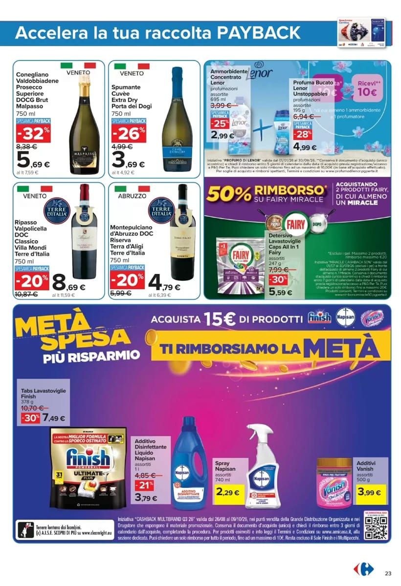 Volantino Carrefour, pagina 23 di 24