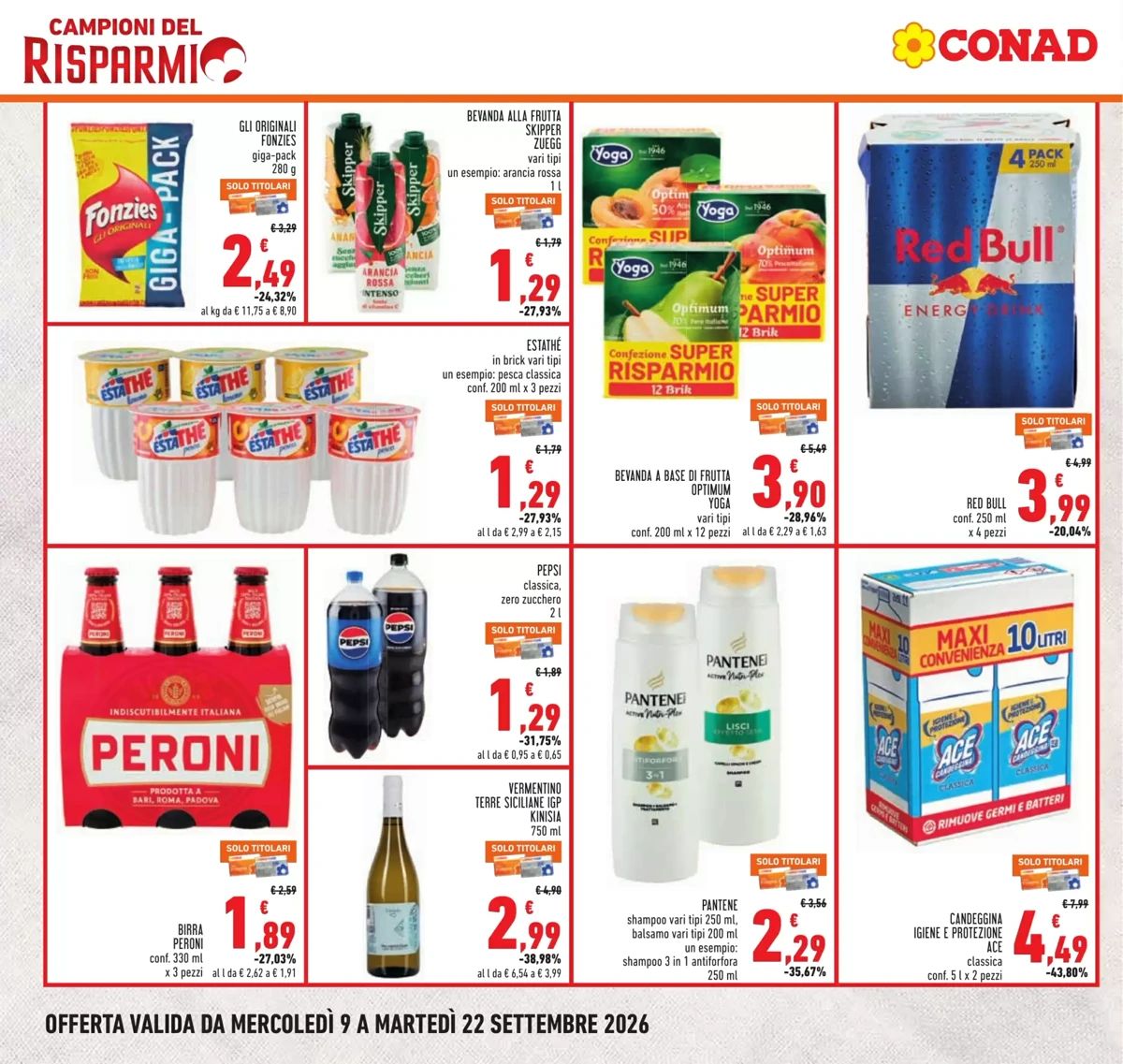 Volantino Conad, pagina 4 di 28