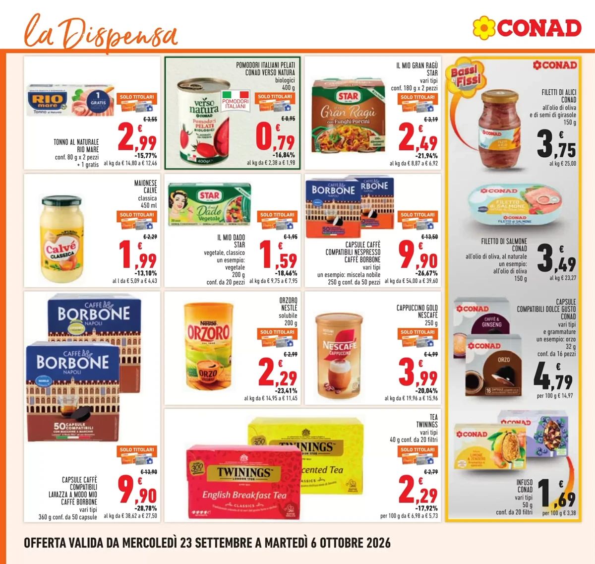 Volantino Conad, pagina 16 di 24