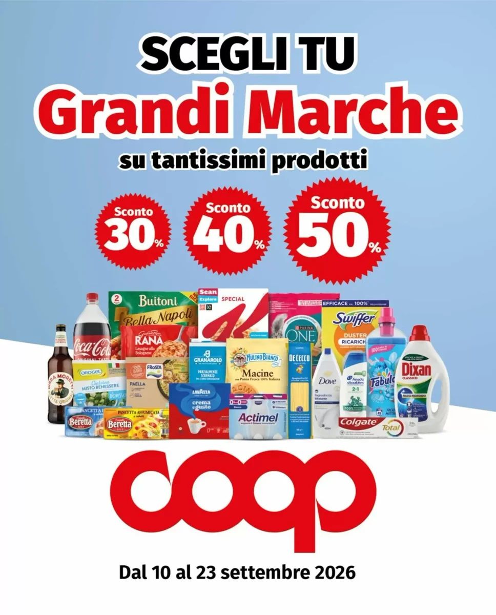 Volantino Coop, pagina 1 di 5