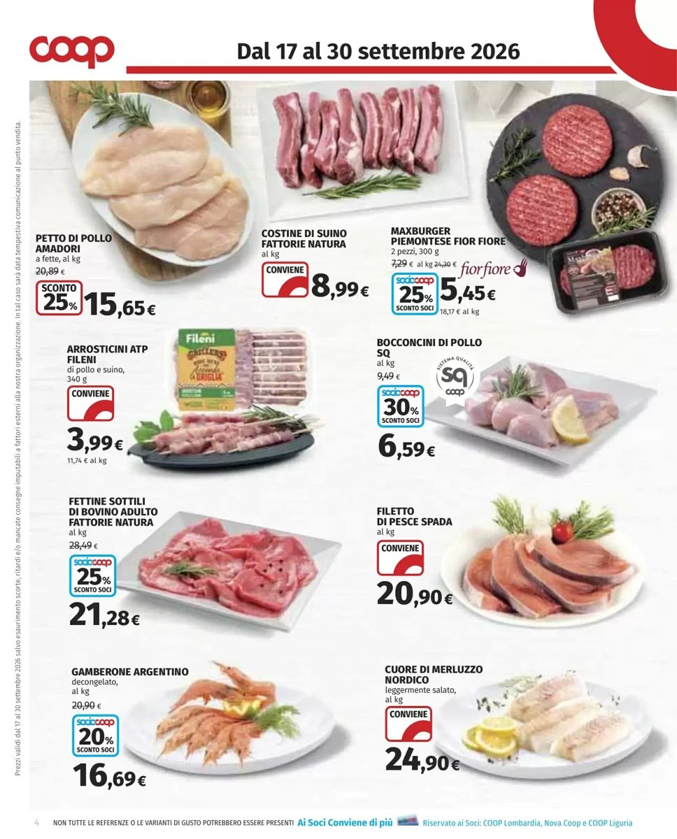 Volantino Coop, pagina 4 di 17