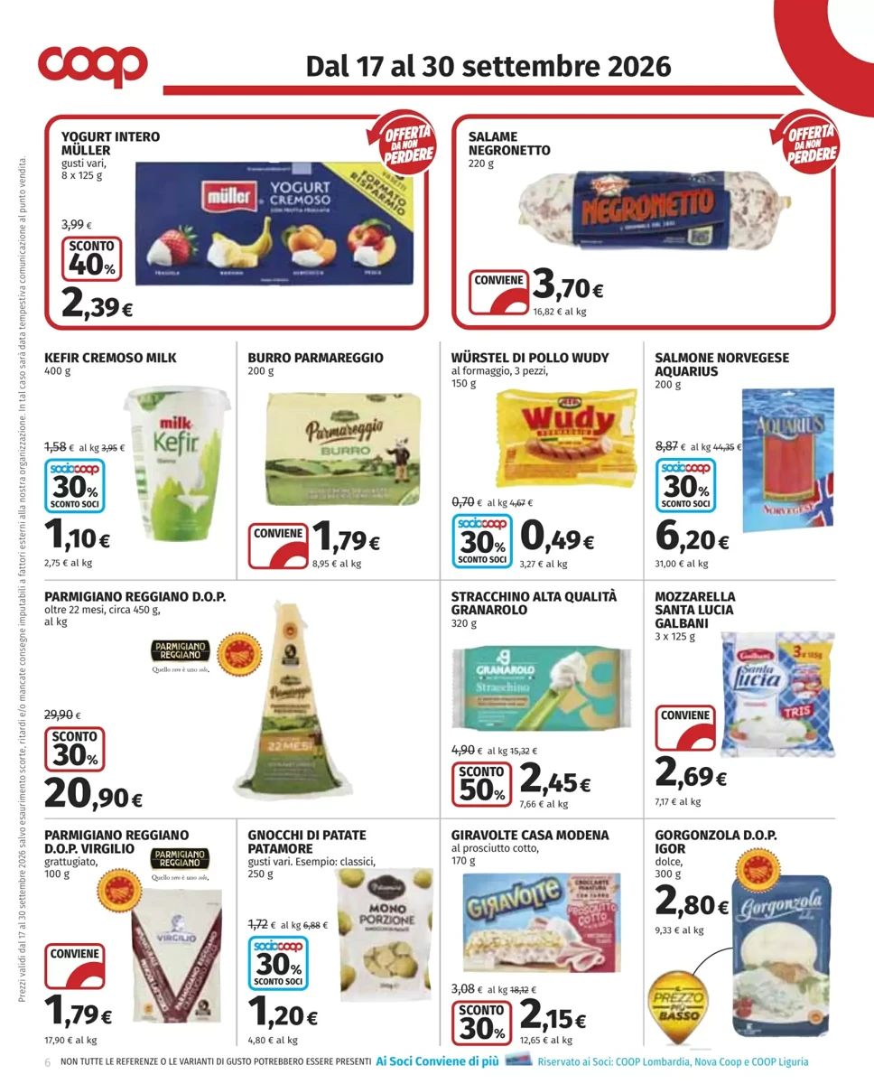 Volantino Coop, pagina 6 di 17