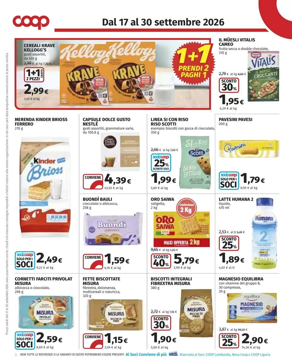 Volantino Coop, pagina 8 di 17