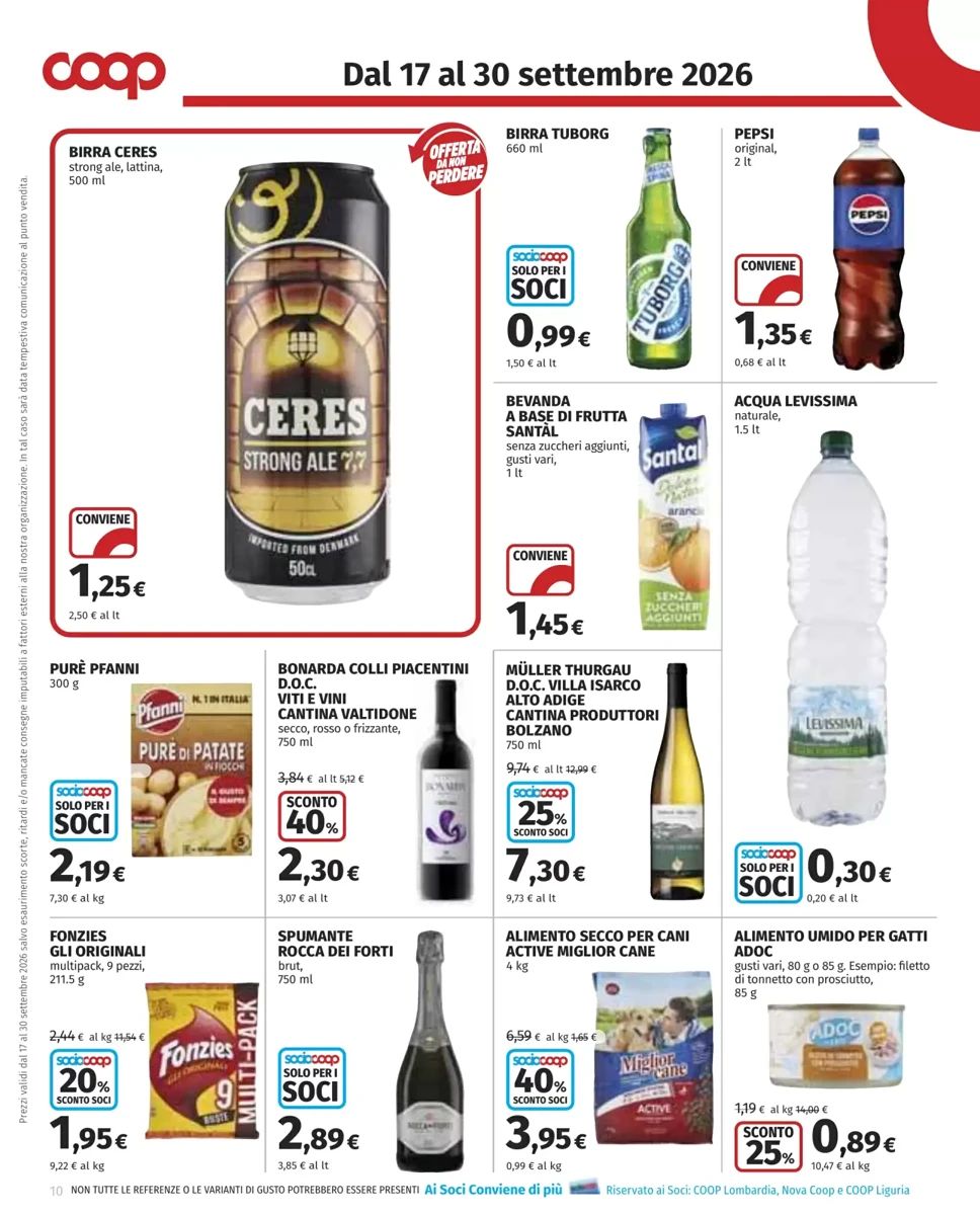 Volantino Coop, pagina 10 di 17