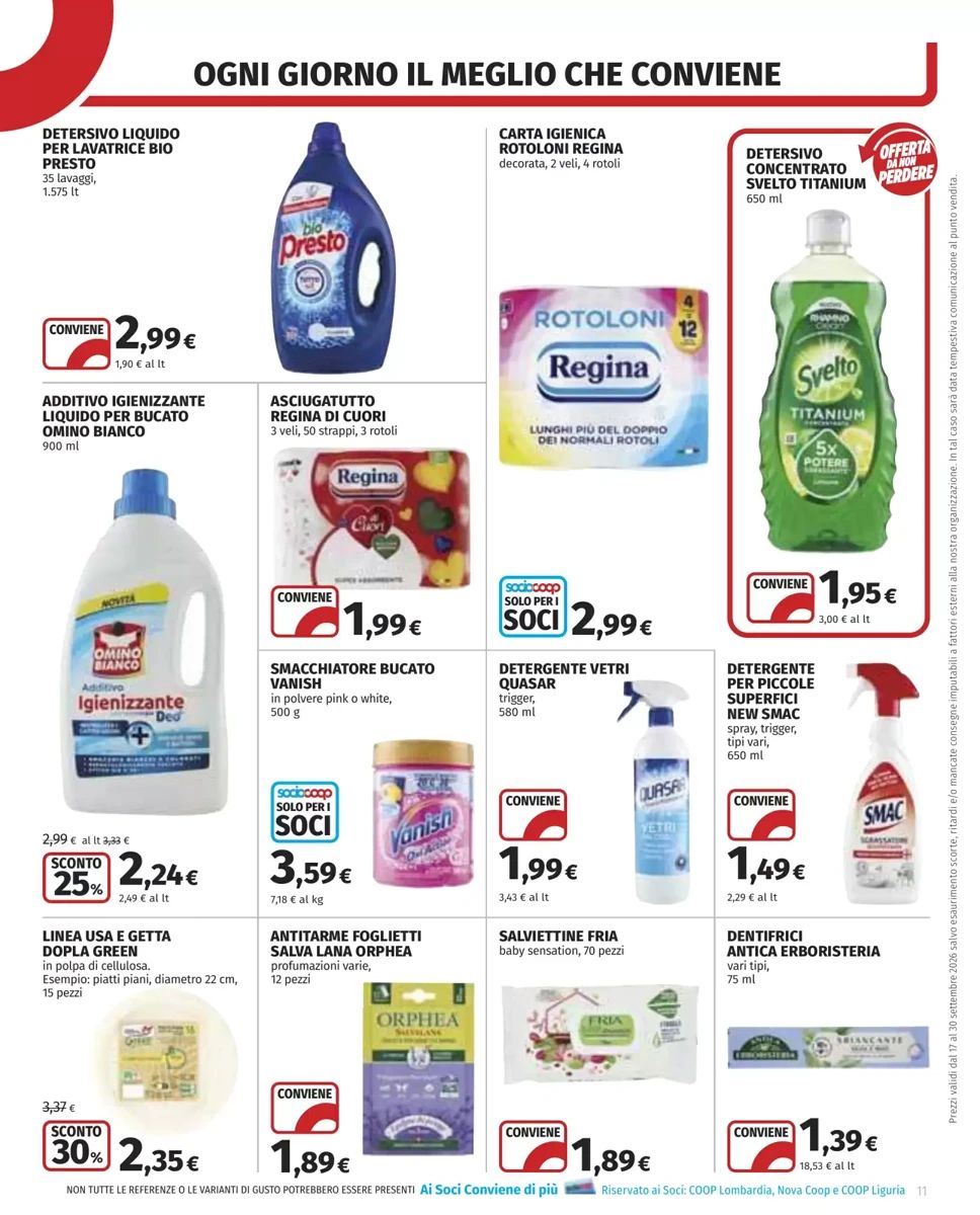 Volantino Coop, pagina 11 di 17