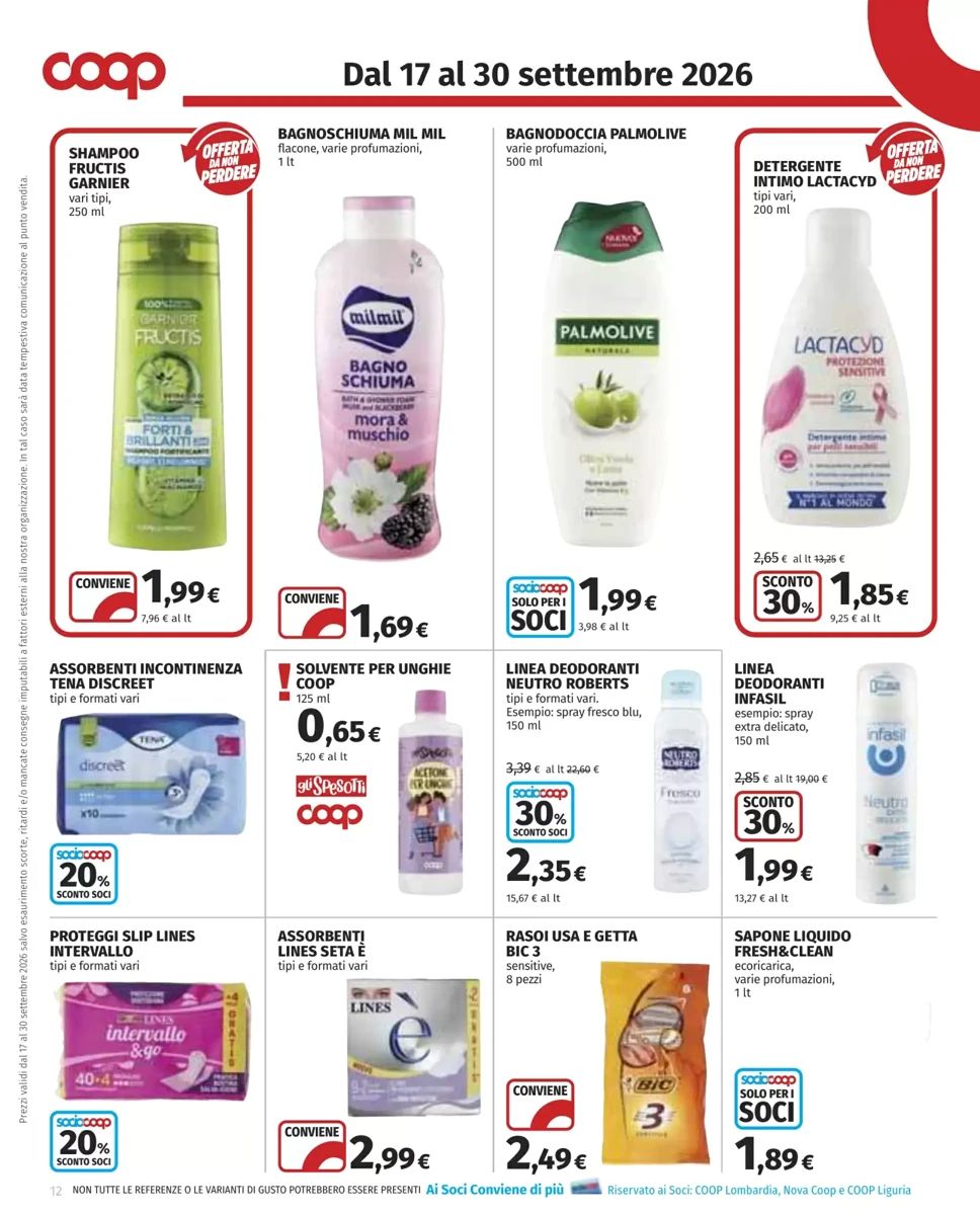 Volantino Coop, pagina 12 di 17