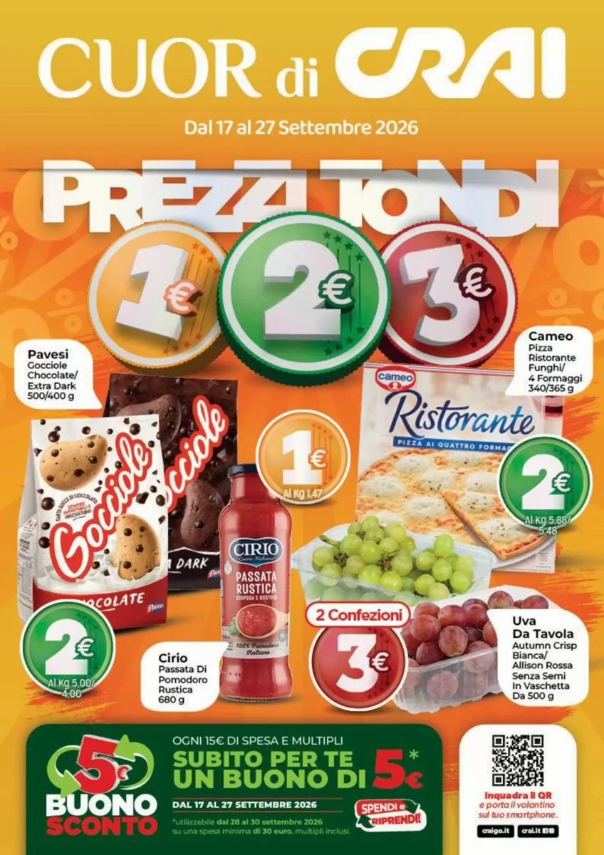 Volantino Crai, pagina 1 di 4