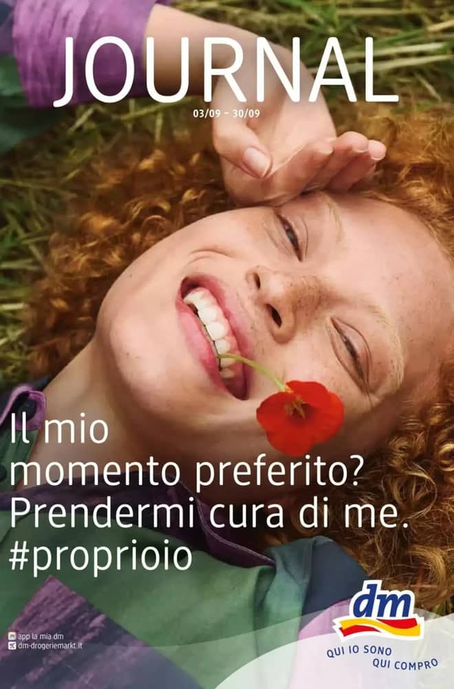Copertina del volantino dm, valido 3–30 settembre 2026