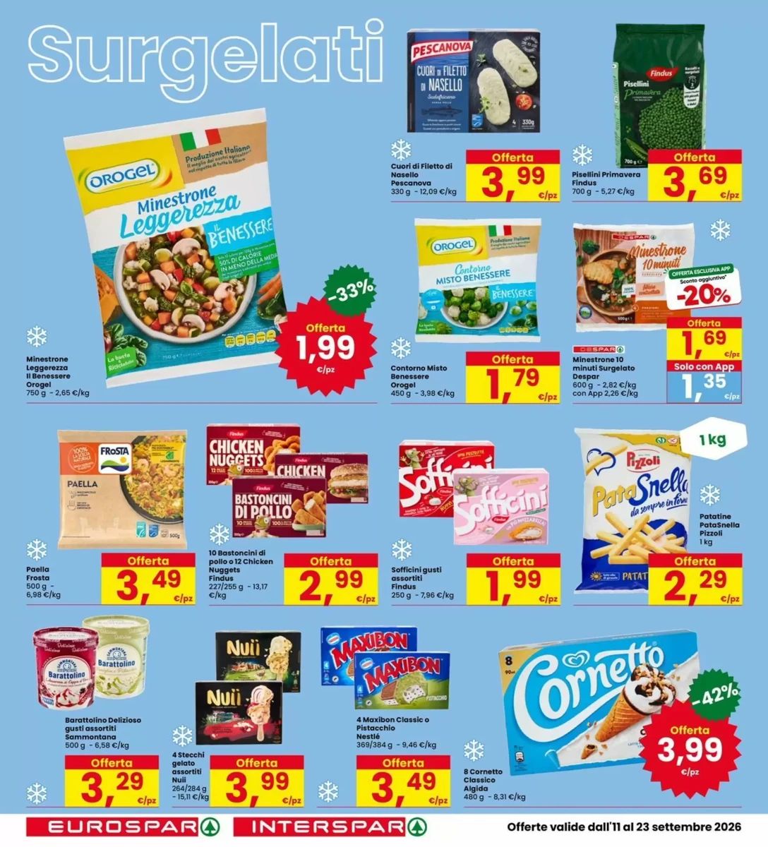 Volantino Eurospar, pagina 22 di 33