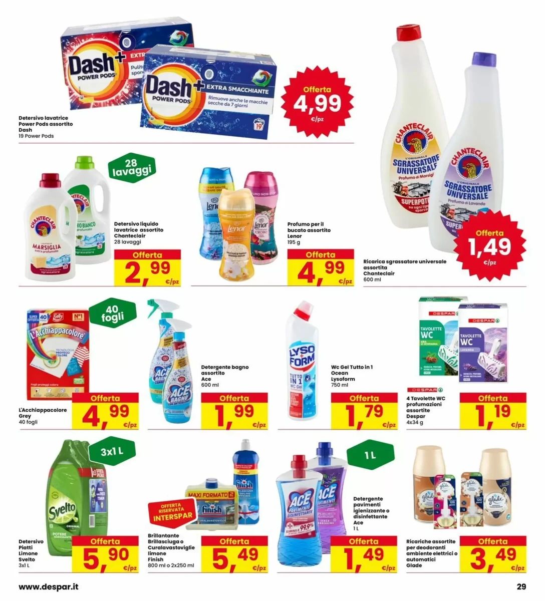 Volantino Eurospar, pagina 29 di 33