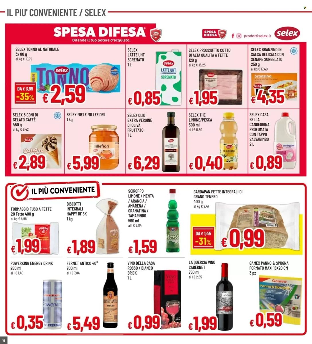 Volantino Famila, pagina 16 di 24