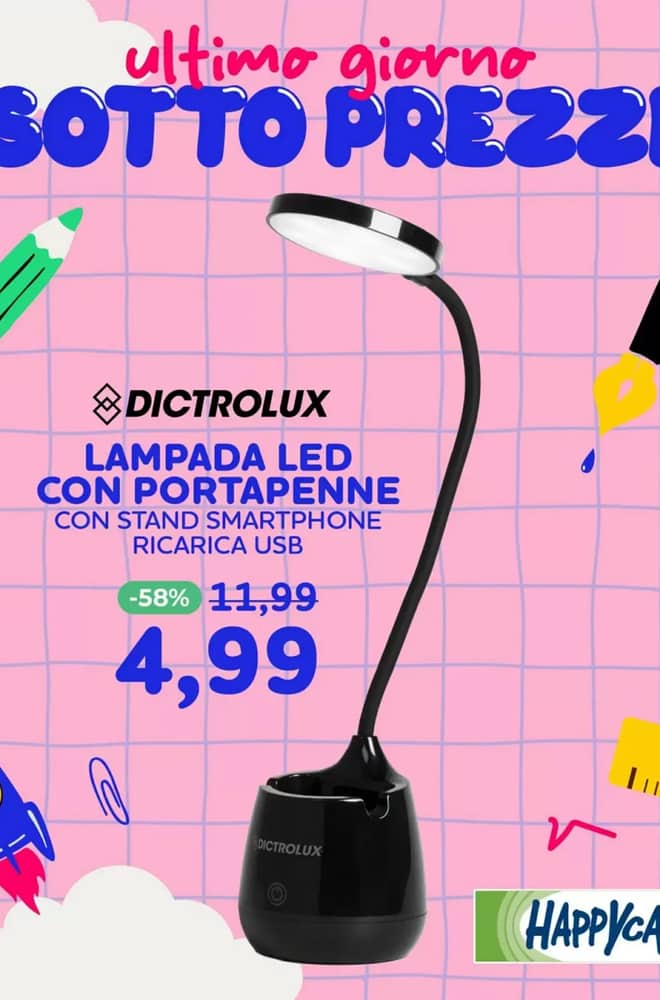 Copertina del volantino Happy Casa Store, valido 11–17 settembre 2026