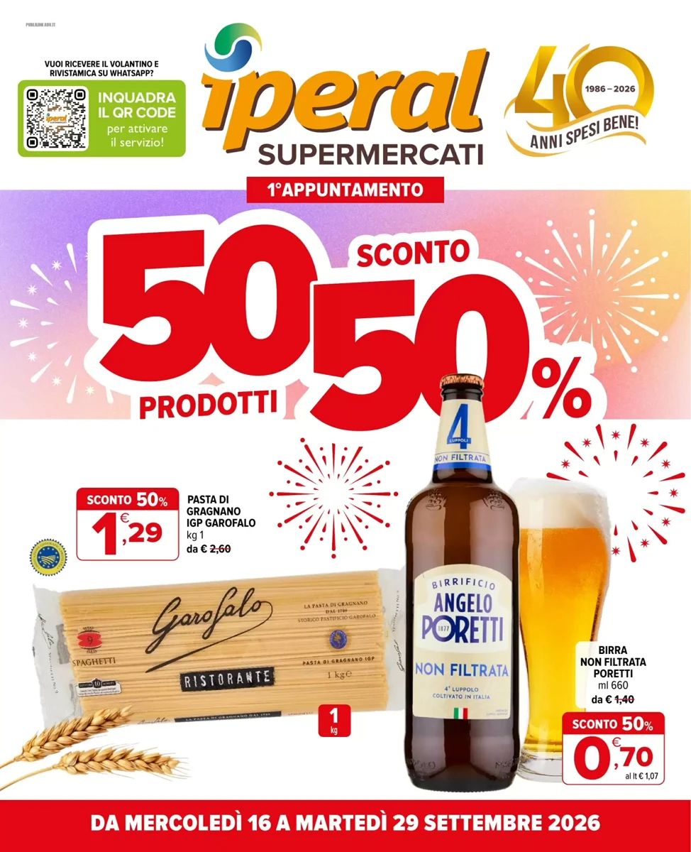 Volantino Iperal, pagina 1 di 21