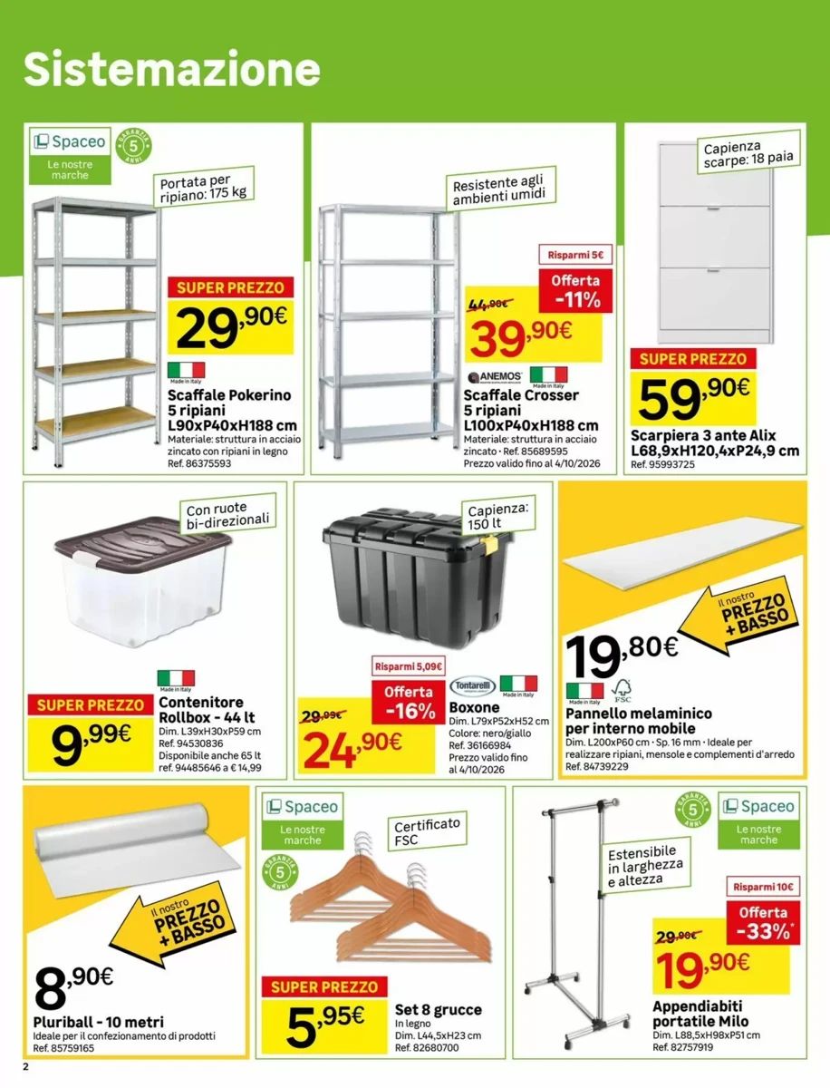 Volantino Leroy Merlin, pagina 2 di 20