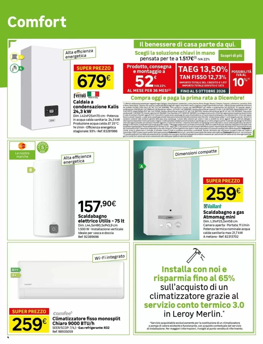 Volantino Leroy Merlin, pagina 4 di 20