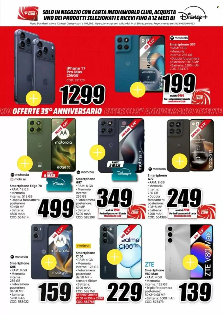 Volantino MediaWorld, pagina 5 di 42
