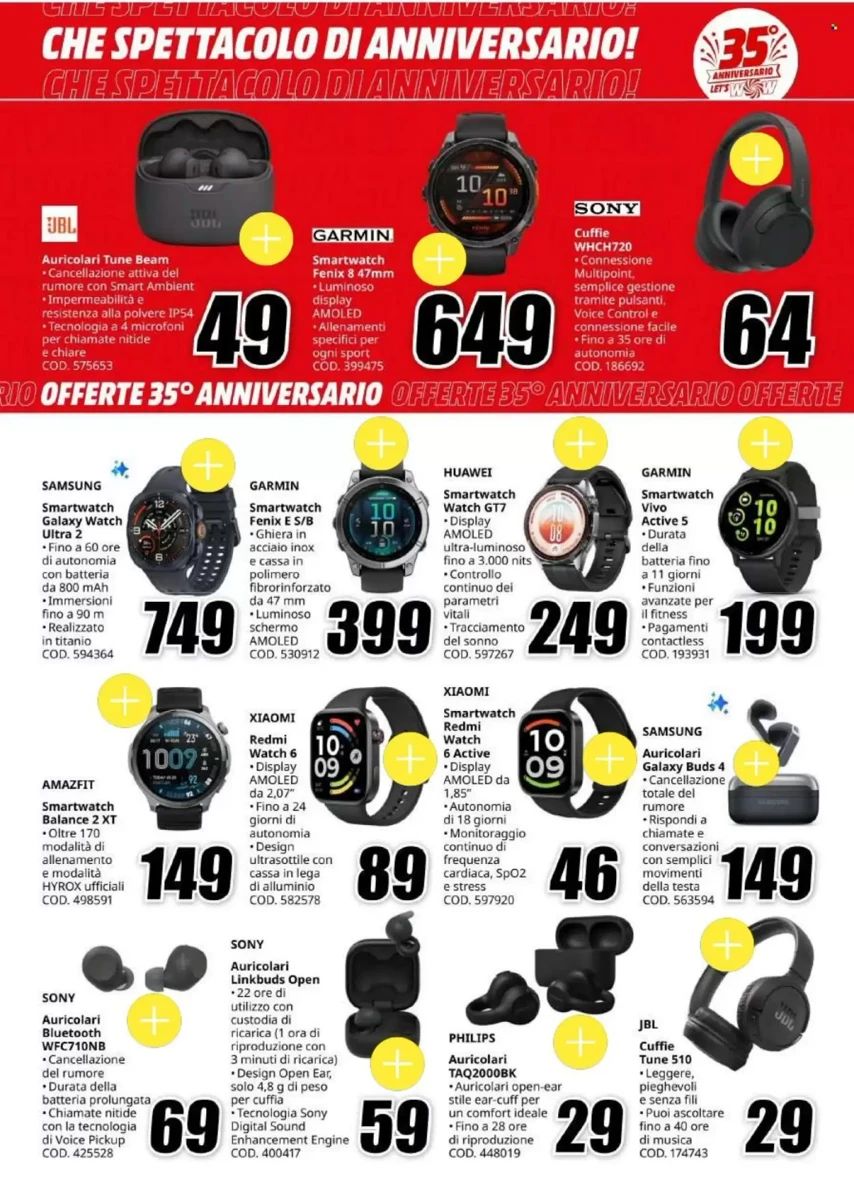 Volantino MediaWorld, pagina 9 di 42