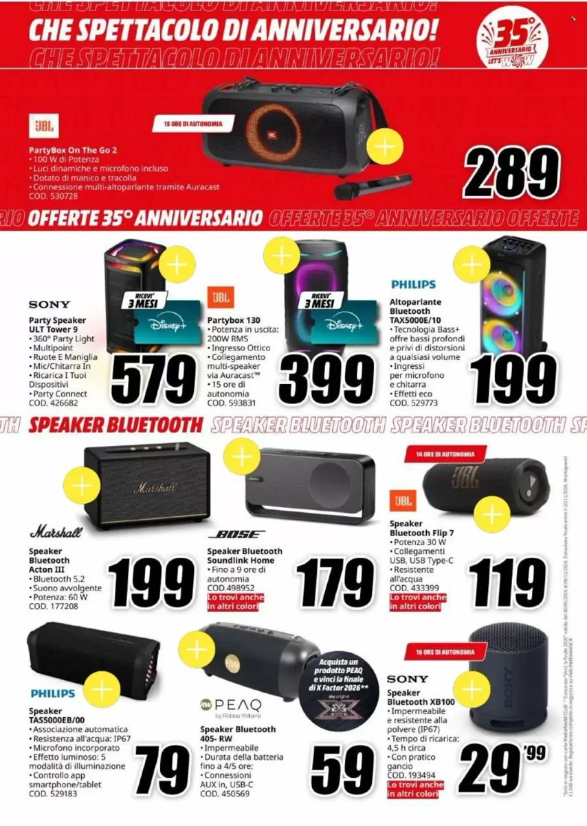 Volantino MediaWorld, pagina 25 di 42