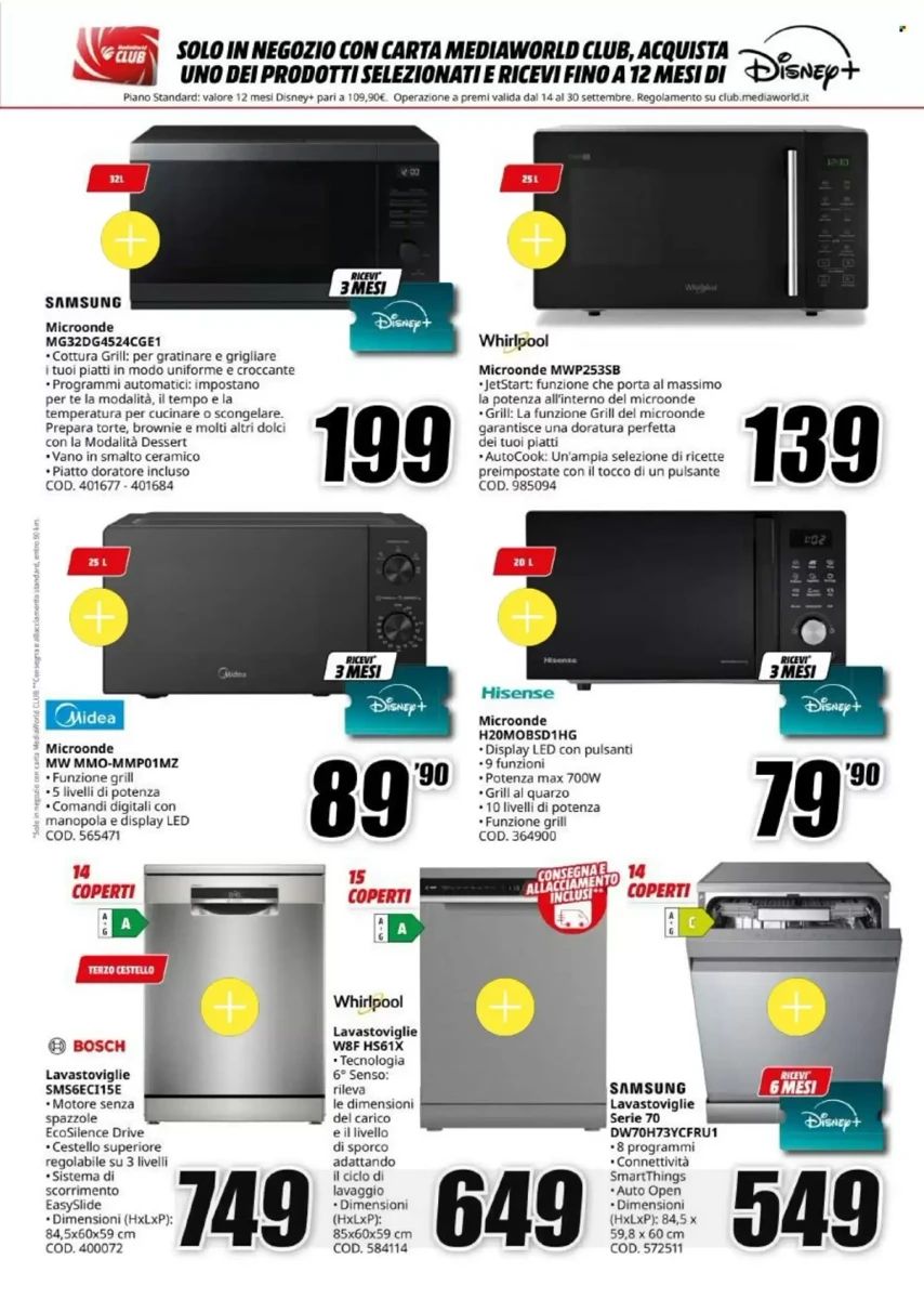 Volantino MediaWorld, pagina 32 di 42