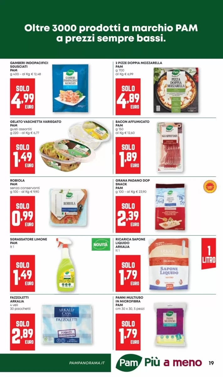 Volantino PAM, pagina 19 di 20
