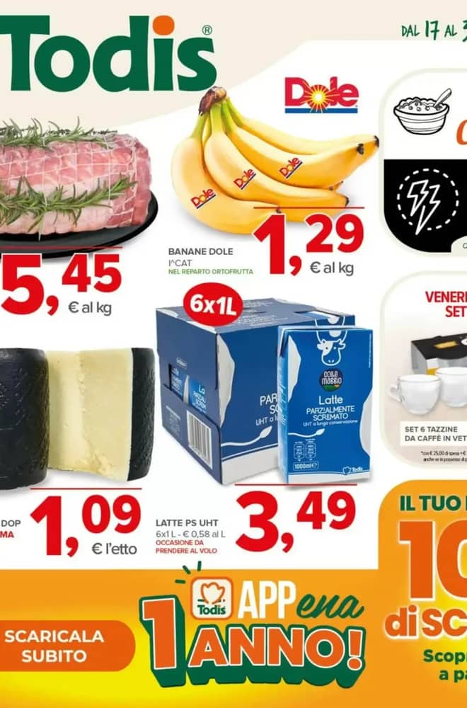 Copertina del volantino Todis, valido 17–30 settembre 2026