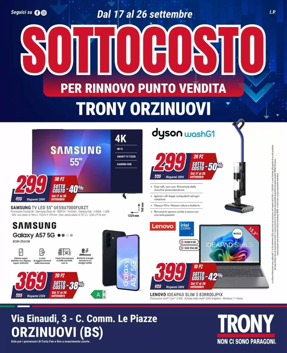 Volantino Trony, pagina 1 di 12